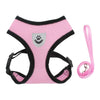 Adjustable Breathable Mesh Dog & Cat Harness with Leash