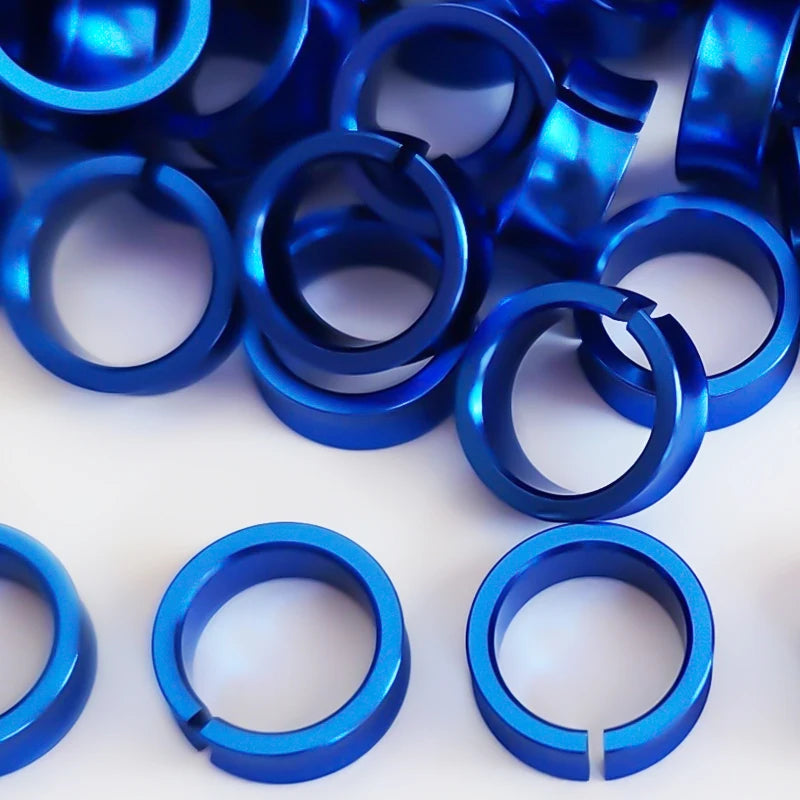 خواتم قدم الطيور للطيور - مفتوحة ومغلقة (10 قطع)