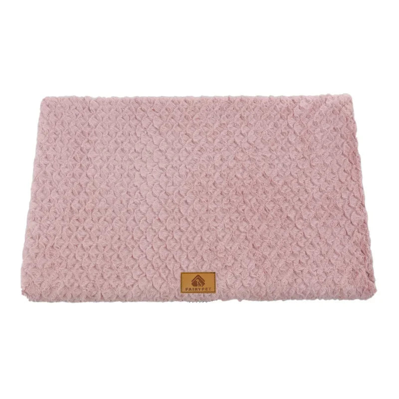 Cozy Winter Pet Bed with Washable Cover