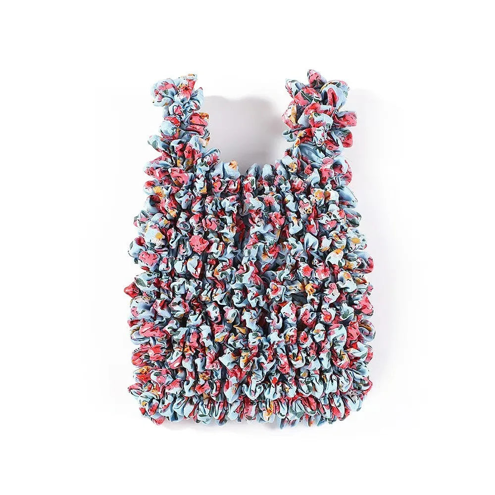 Foldable Reusable Bubble Shopping Bag with Expandable Storage