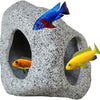 Purple Sand Aquarium Cave Hideaway with Natural Rock Finish