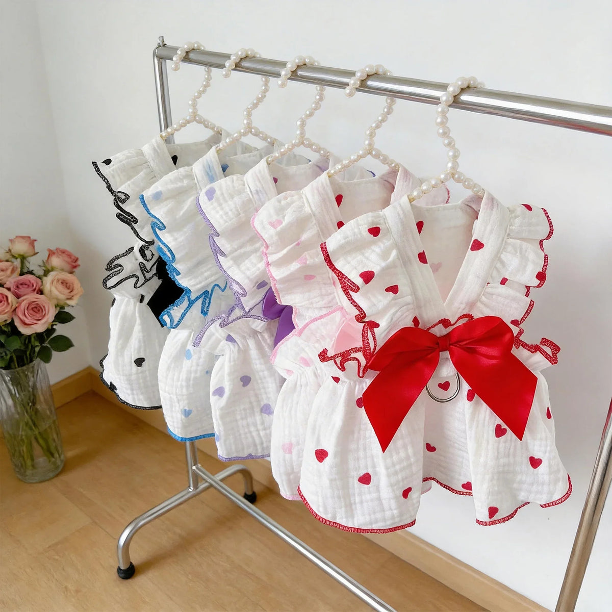 Breathable Anti-Shedding Summer Dress for Cats and Small Dogs