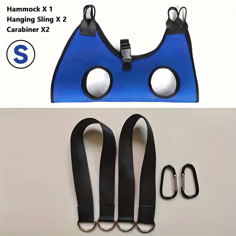 Haustier-Fellpflege-Hängematte mit Fixierungstasche
