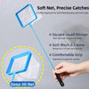 3-Pack Soft Mesh Aquarium Fish Nets with Deep Square Design