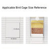 Parrot No-Waste Feeder with Seed Husk Separator