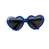 Fashion Pet Sunglasses with Heart-Shaped Jewelry Accents for Dogs & Cats