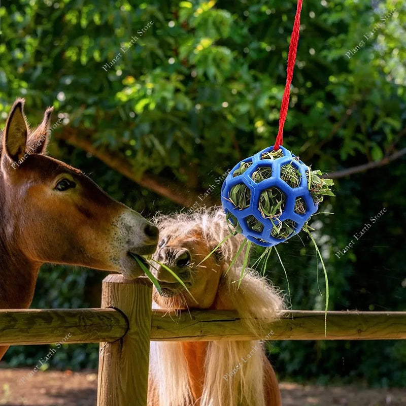 Pelota Dispensadora de Heno Interactiva para Caballos y Animales Pequeños