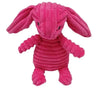 Corduroy Squeaky Plush Dog Toy - Bite-Resistant Animal Shapes