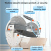 Smart Self-Cleaning Cat Litter Box with App Control and Health Monitoring