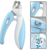 LED Pet Nail Clippers with Safety Lock for Dogs and Cats