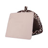 Lit pour animaux en peluche en forme de fraise