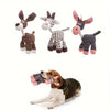 Plush Squeaky Dog Toy Set — 3-Pack for Small & Medium Breeds