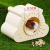Cartoon Hamster Hideout House with Viewing Window