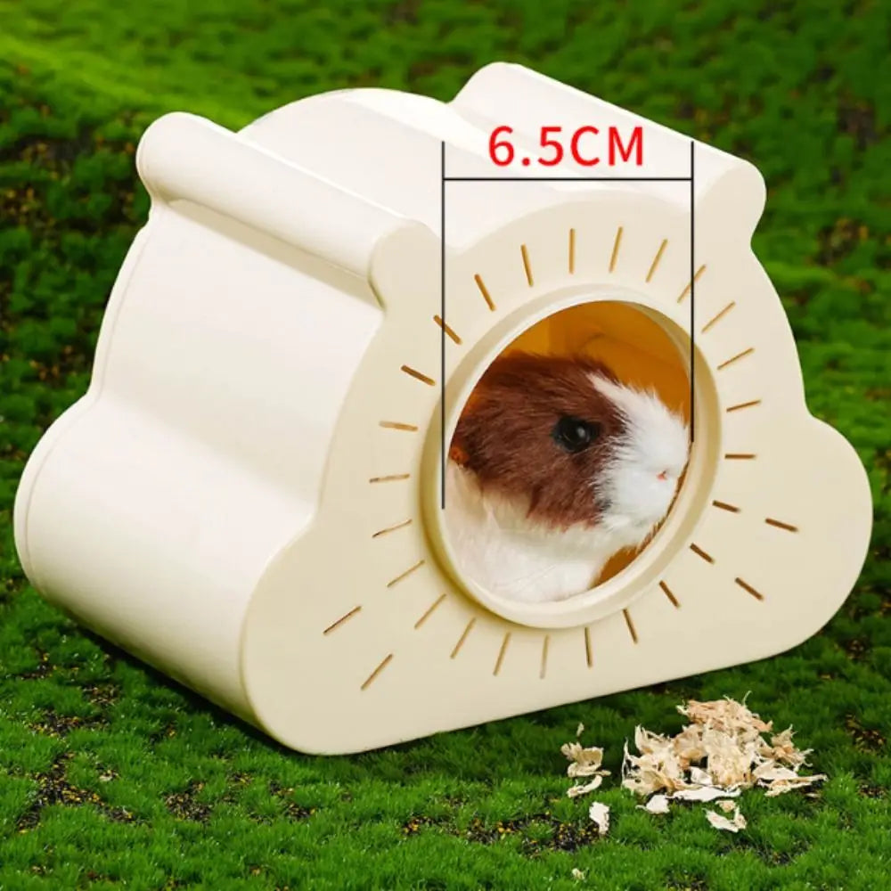 Cartoon Hamster Hideout House with Viewing Window