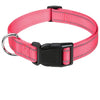 Decorative Nylon Dog Collar with Buckle Closure
