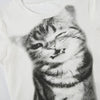 Top Crop con Estampado Animal