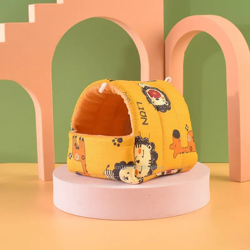 Niche Douillette pour Petits Animaux : Hamsters, Cobayes & Lapins