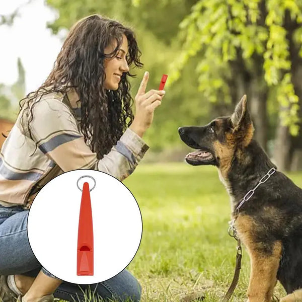 Dog Training Whistle Keychain Stop Barking