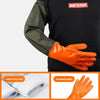 Extended Waterproof Rubber Gloves for Dishwashing, Car Washing & Labor Tasks