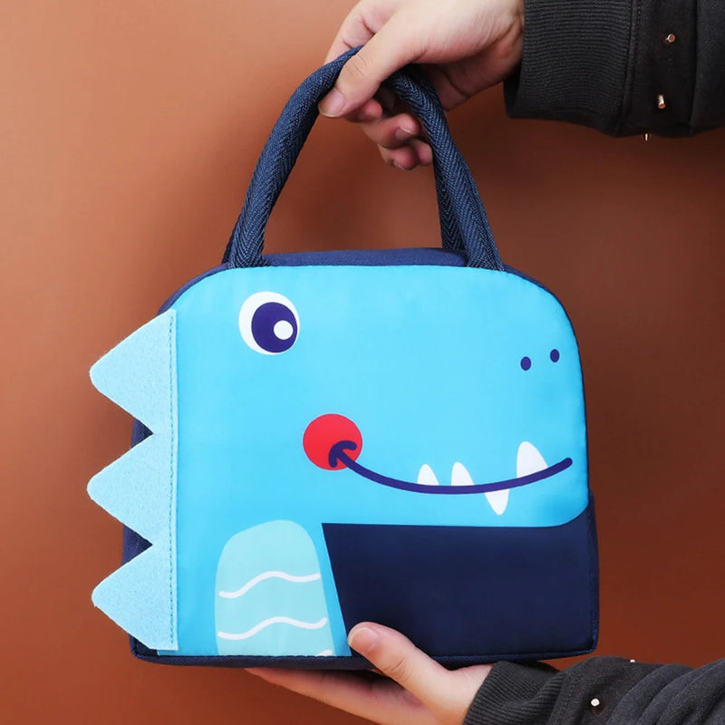 3D Cartoon Insulated Lunch Tote
