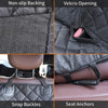 Premium Waterproof Dog Car Seat Cover with Safety Strap