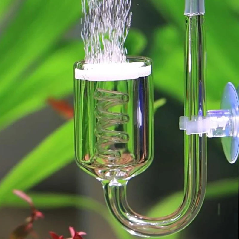 Aquarium CO2 Diffuser with Suction Cup