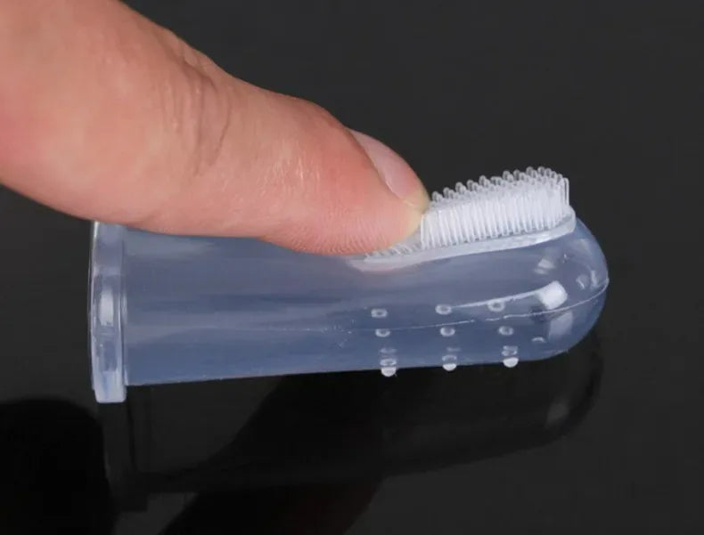 Silicone Fingertip Toothbrushes for Pets