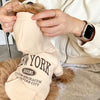 Sudadera de Fleece con Estampado de Oso de Peluche para Perros