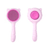 Pet Deshedding Brush for Cats & Dogs – Gentle Fur Remover Comb