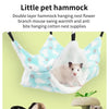 Cozy Plush Pet Hammock for Small Animals