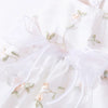 Princess-Style Dog Dress with Bow and Butterfly Skirt