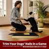 Wooden Dog Nail Scratch Board with Treat Box and Sandpaper Pad