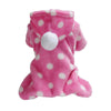 Soft Flannel Dog Coat for Cold Weather