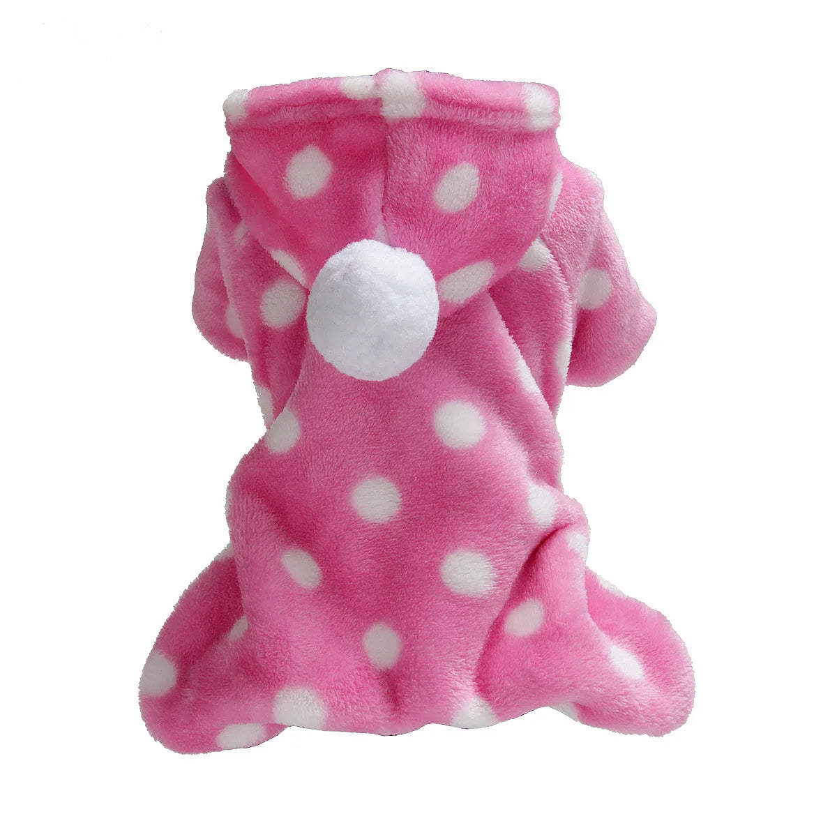 Soft Flannel Dog Coat for Cold Weather