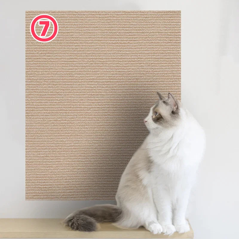 Self-Adhesive Cat Scratch Protection Mat for Furniture