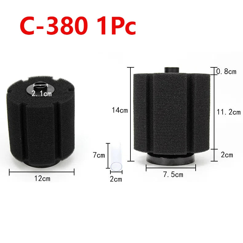 Biochemical Sponge Filter for Aquarium with Air Pump