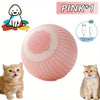 Interactive Automatic Rolling Cat Toy with Tail