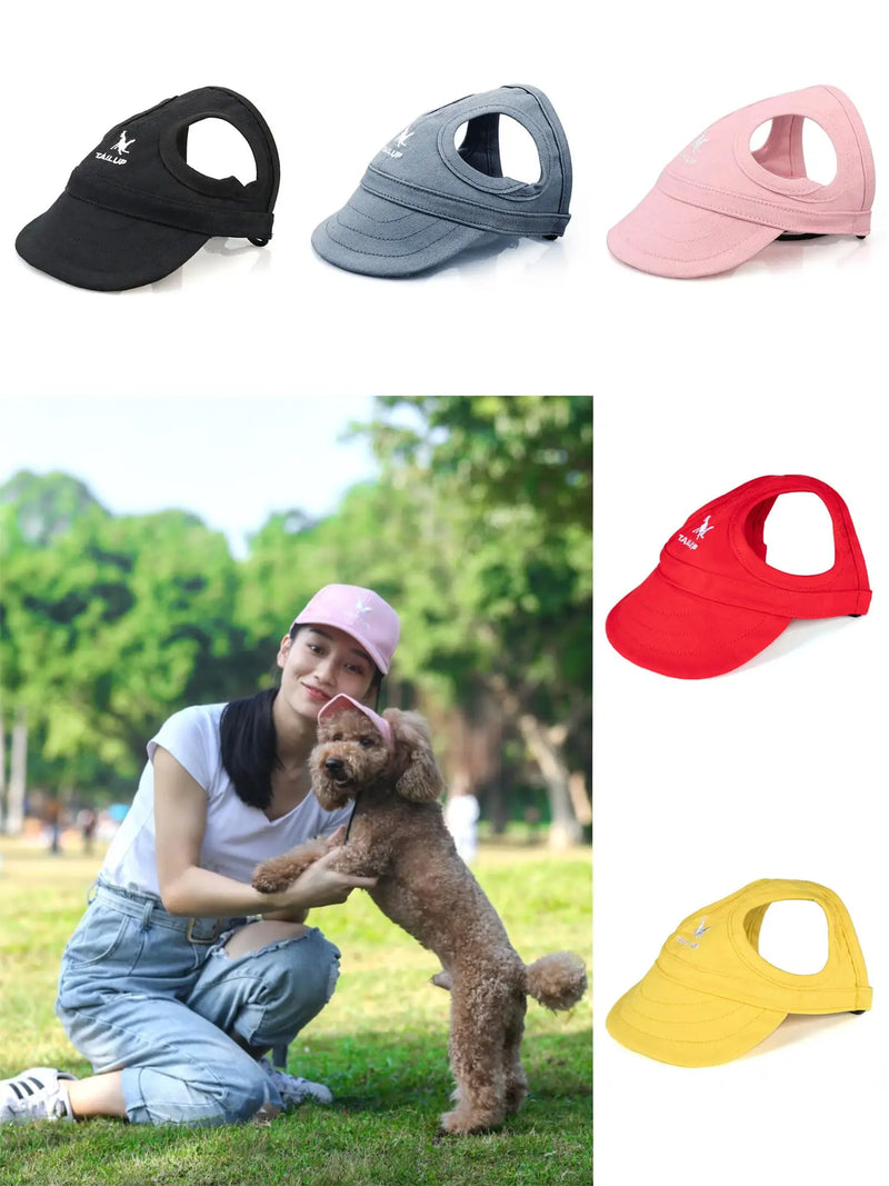 Gorra de Béisbol Ajustable para Perros