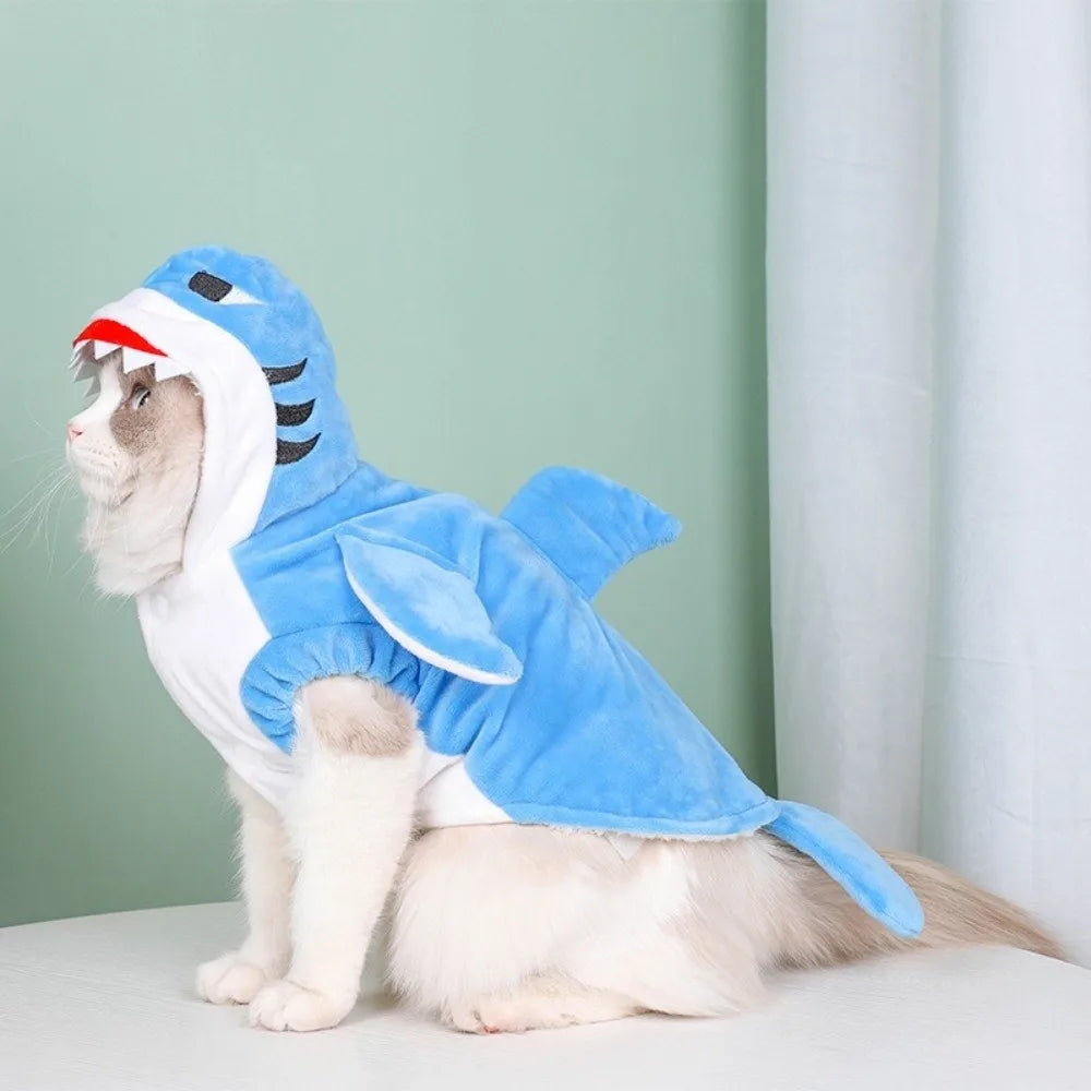 Fleece Pet Shark Cosplay Costume