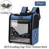 Breathable Bird Travel Backpack Carrier with Perch