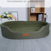 Waterproof Oxford Dog Bed with Removable Washable Cover