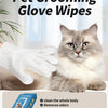 Pet Cleaning Gloves with Deodorizing Wipes (20-Pack)