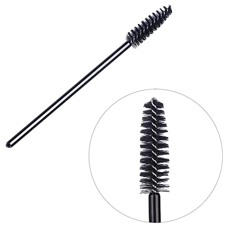 Disposable Eyelash Brushes for Makeup & Brow Grooming