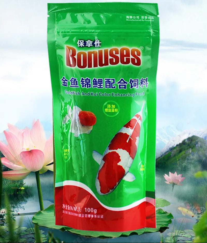 Spirulina Floating Fish Food for Tropical & Coldwater Species