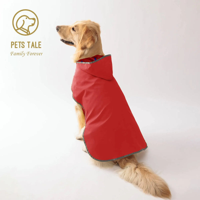 Impermeable Amarillo para Perro de Doble Capa