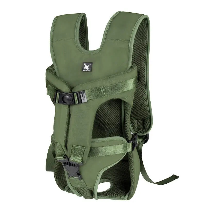 Sac à dos transporteur pour animaux de compagnie mains libres