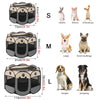 Foldable Octagonal Pet Tent with Mosquito Netting