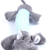Squeaky Plush Dog Toy with Crinkle Paper – No Stuffing, Durable & Fun