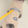 Mono de Algodón Acogedor para Perro con Capucha Impermeable