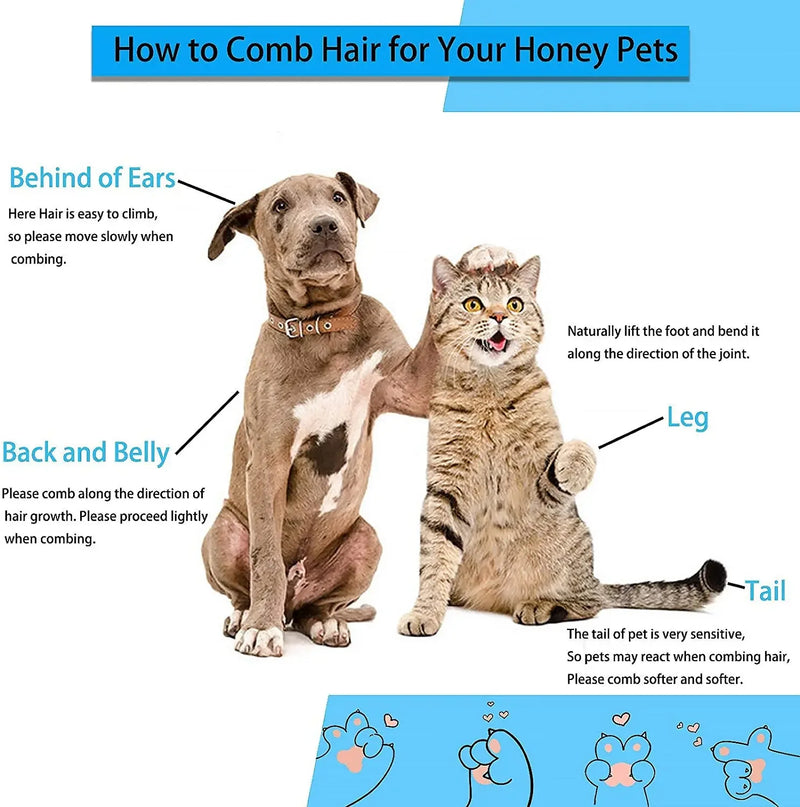 Self-Cleaning Pet Grooming Brush